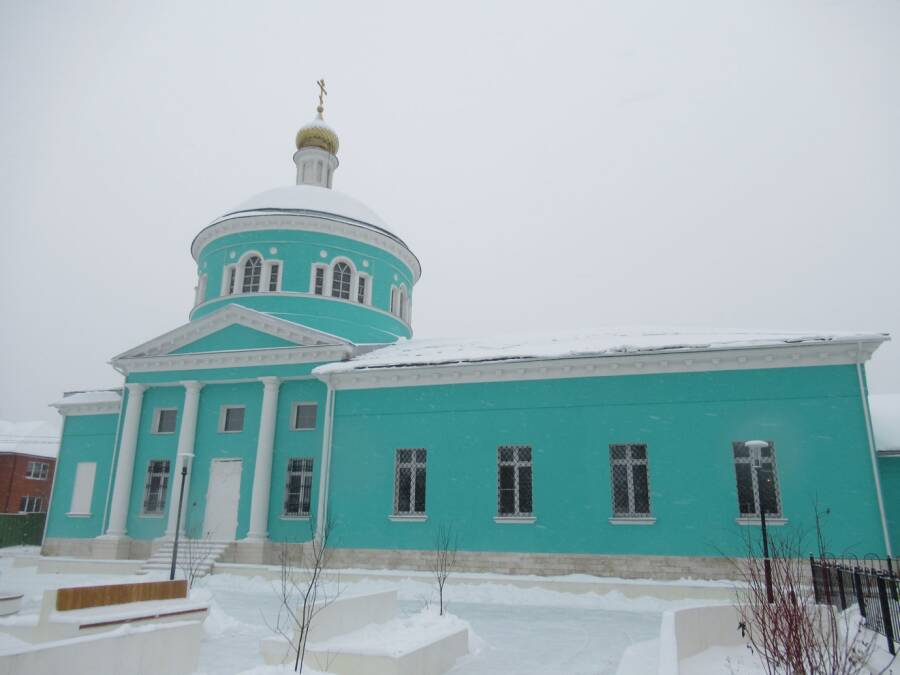 Храм Святой Живоначальной Троицы в Сопинах (2019 г.)