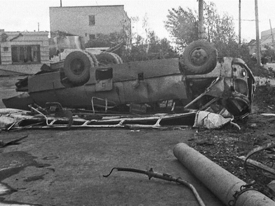 Последствия смерча в Иваново