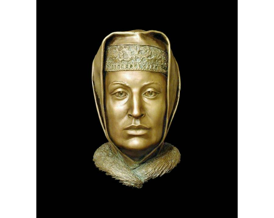 Великая княгиня московская Софья Палеолог (ок. 1455—7 апреля 1503). Пластическая реконструкция С. А. Никитина, 1994. Фото: © Sergey Nikitin CC BY-SA 3.0