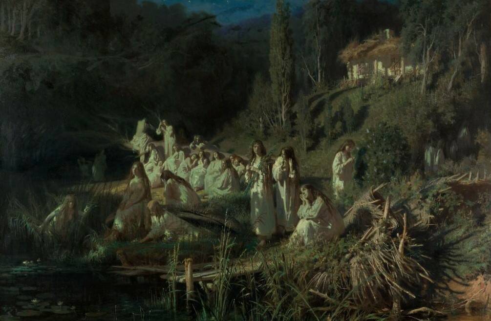 И.Н. Крамской «Русалки», 1871 год. Из собрания Третьяковской галереи