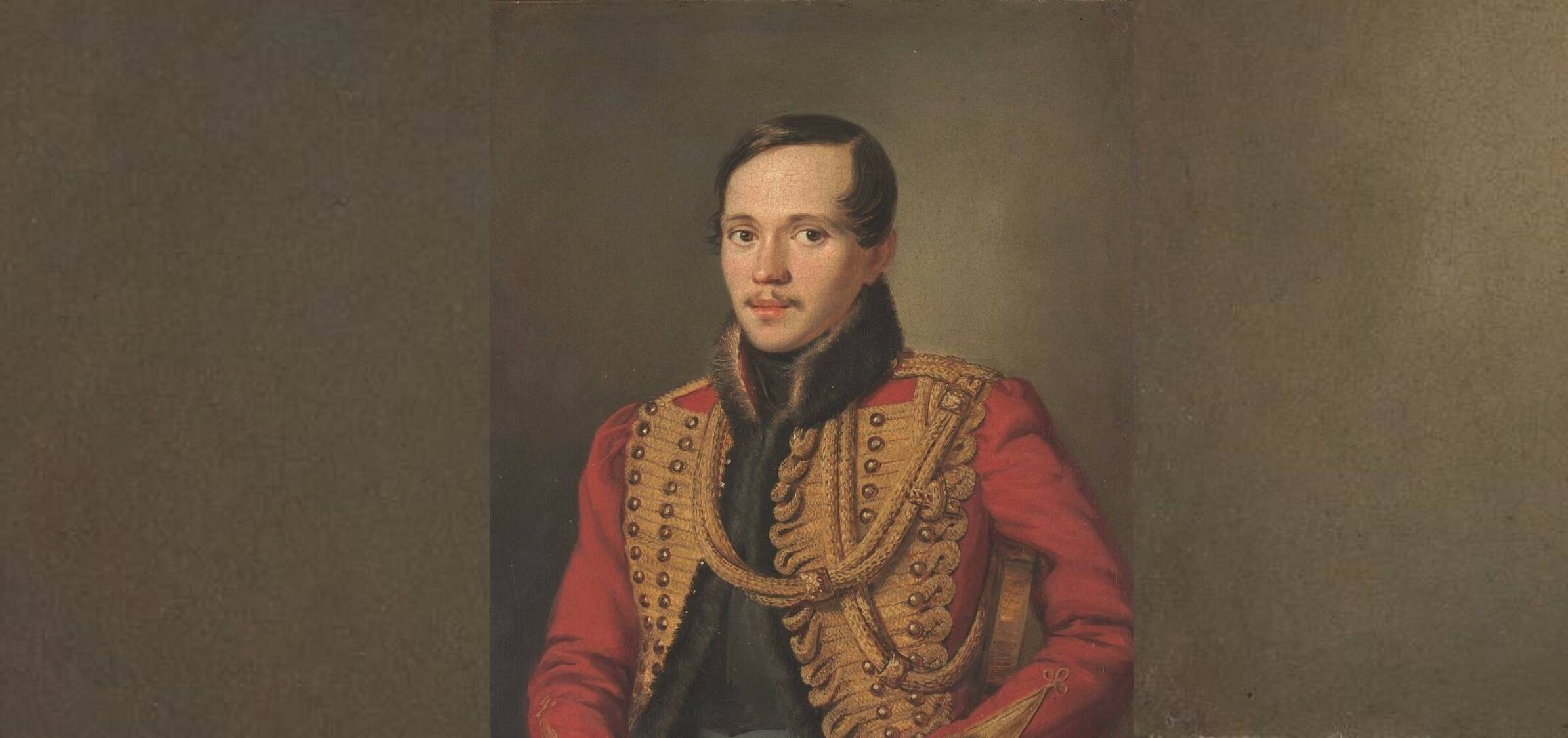 П.Е. Заболотский «Портрет поэта Михаила Юрьевича Лермонтова», 1837 год. Из собрания Третьяковской галереи