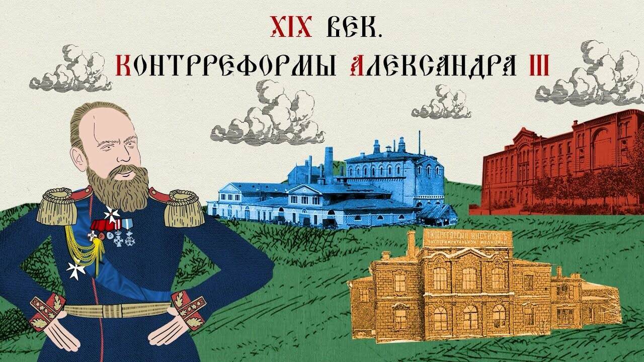 XIX ВЕК. КОНТРРЕФОРМЫ АЛЕКСАНДРА III. Русская История. Исторический Проект