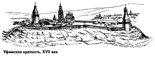 Уфимский кремль в XVII– XVIII вв. Реконструкция
