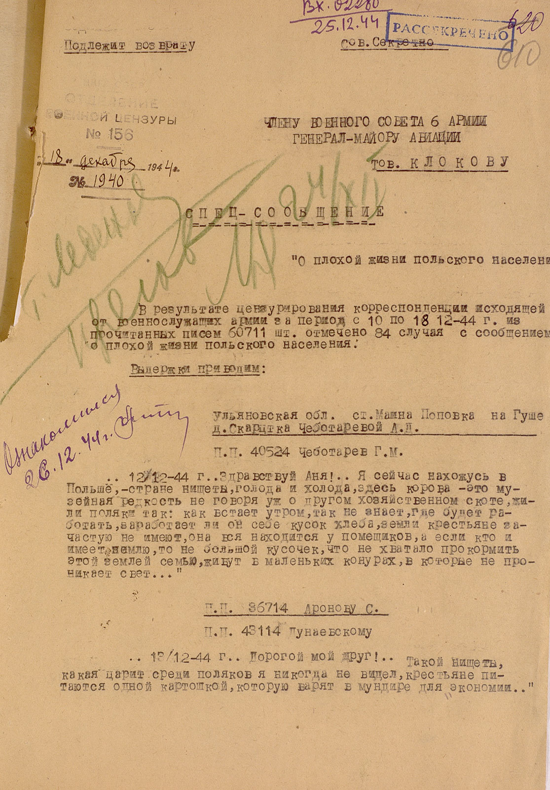 The Liberation of Poland. The price of victory
