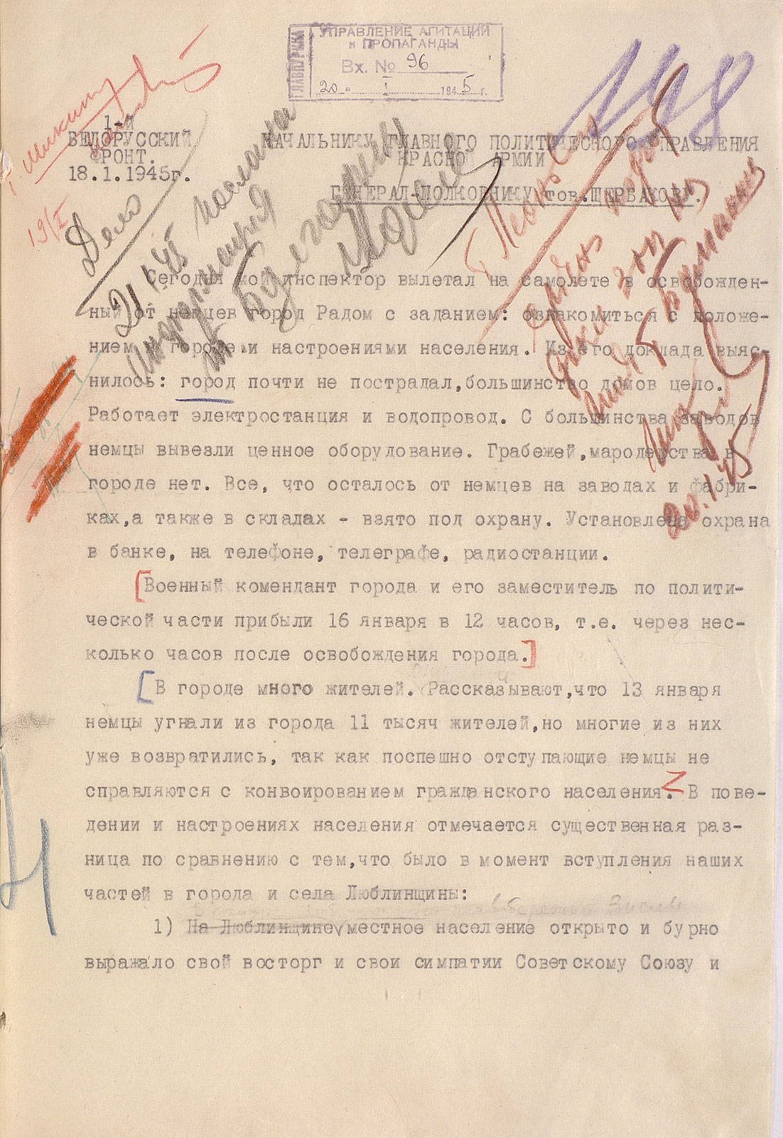 The Liberation of Poland. The price of victory